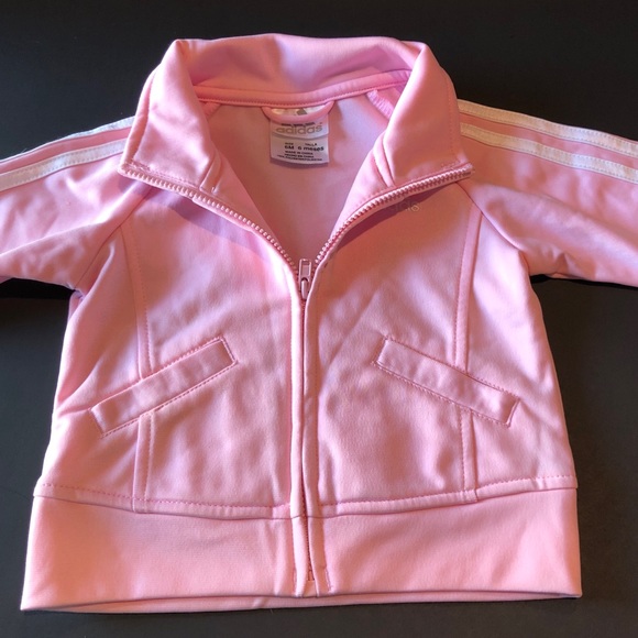 Pink Adidas Jacket and Pants Set - Picture 2 of 7